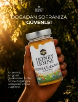 Süzme Çiçek Balı Cam Kavanoz 650 gr